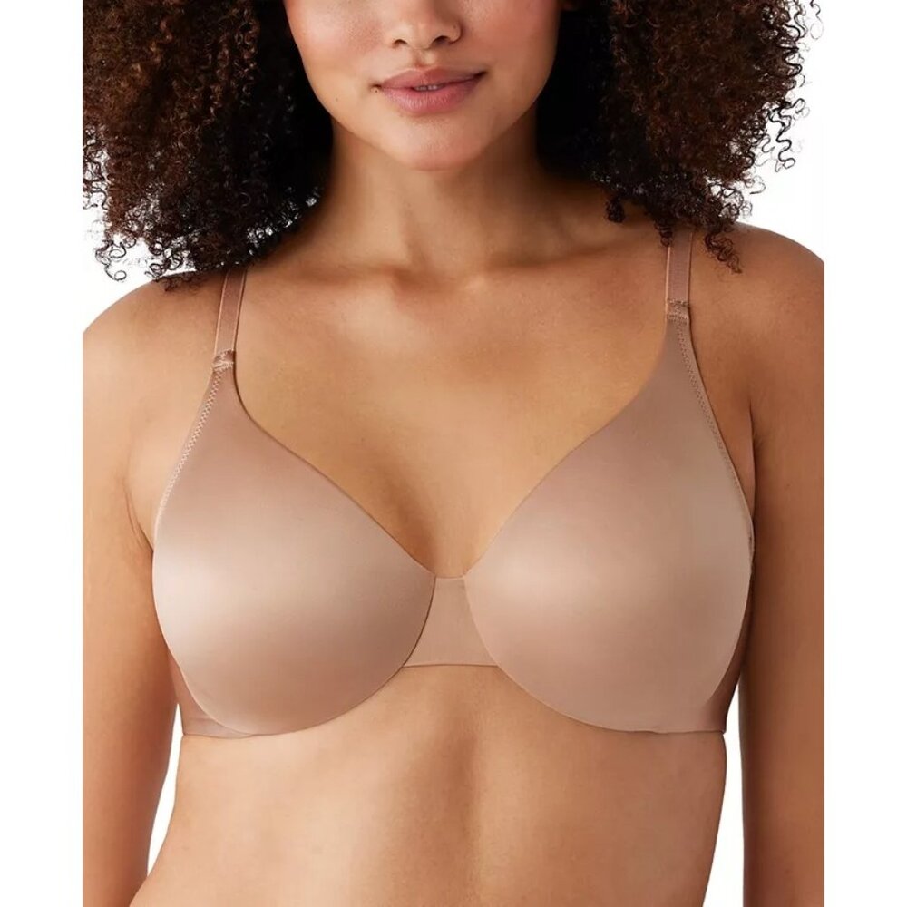 NWT Wacoal Inner Sheen Underwire Bra Sz 42D Roebuck Seamless Mid Coverage - Picture 1 of 11
